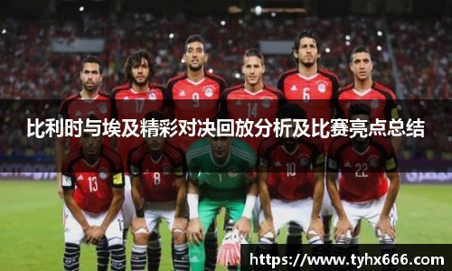 比利时与埃及精彩对决回放分析及比赛亮点总结